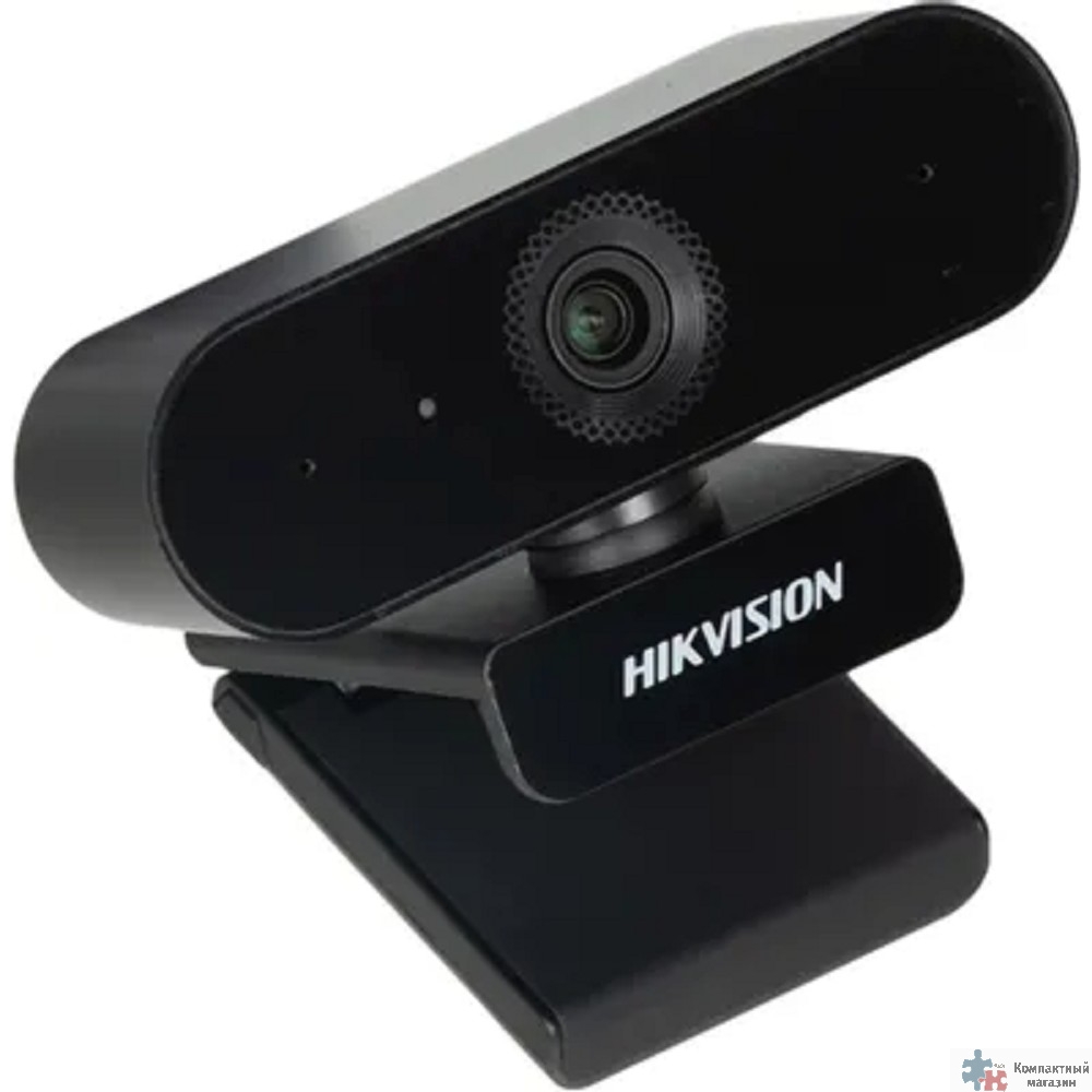Hikvision DS-U02 Web камера 2MP CMOS Sensor,0.1Lux @ (F1.2,AGC ON),Built-in Mic,USB 2.0,1920*1080@30/25fps,3.6mm Fixed Lens