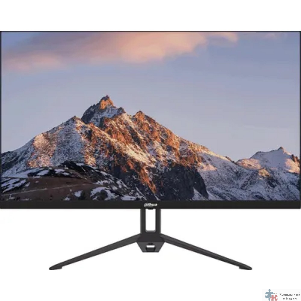 Dahua DHI-LM27-B201E 27"(16:9) FullHD монитор IPS E-LED 1920x1080 300 кд/м2 1000:1 178°/178° 7 мс 100Гц 16.7Млн (8 бит) VESA: 75x75 VGAx1 HDMIx1 DPx1 Аудио выход