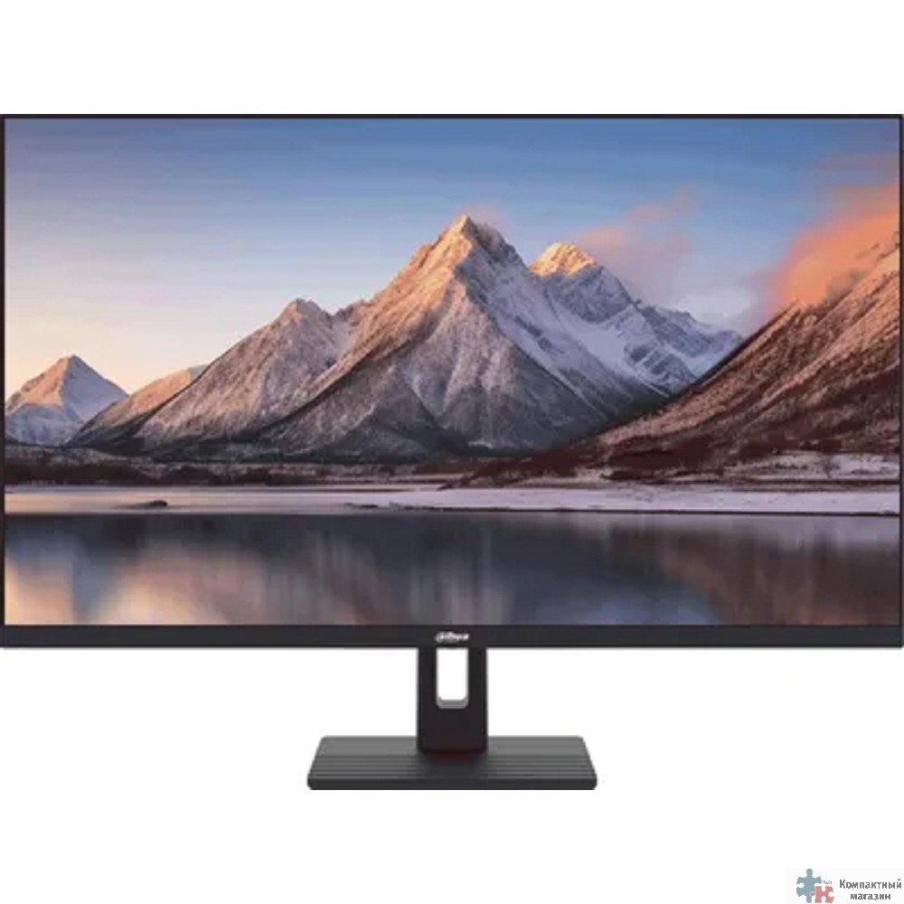 Dahua DHI-LM32-C301B 31.5"(16:9) QHD монитор IPS ELED 2560x1440 300 кд/м2 1200:1 178°/178° 5 мс 100Гц 16.7Млн (8 бит) HDMIx2 DPx1, Аудио выход