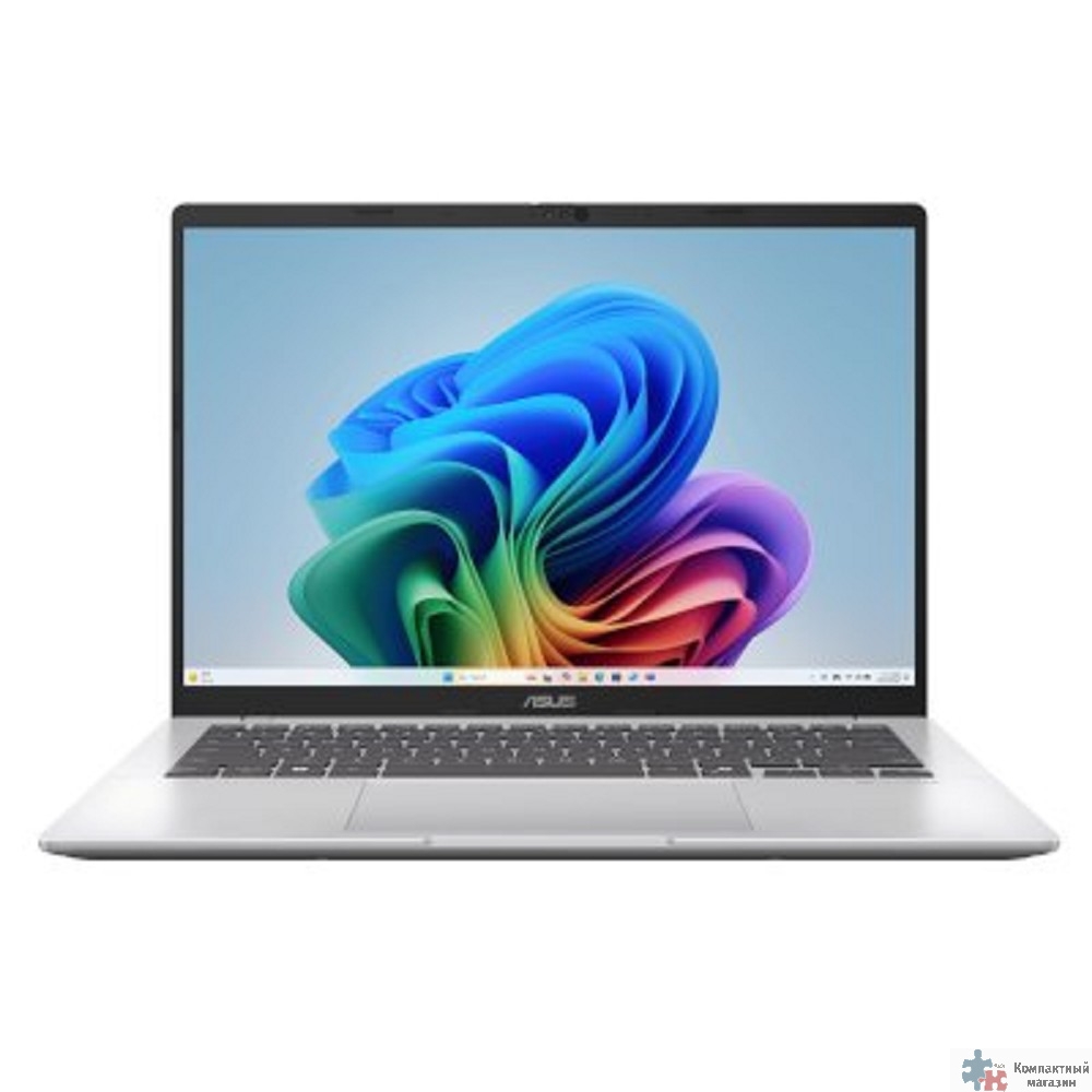 ASUS VivoBook M1407KA-LY125 [90NB15H3-M006A0] Silver 14" {WUXGA  Ryzen AI 5 330/16GB/512GB SSD/Radeon Graphics 820M/noOS}