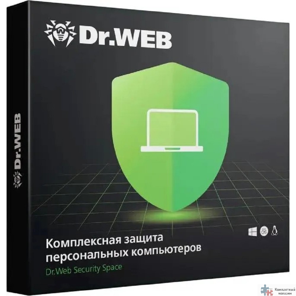 BHW-B-24M-2-A3 DR.Web 2-Desktop 2 years  (925823/350580/350740/350740/352423/352447) 