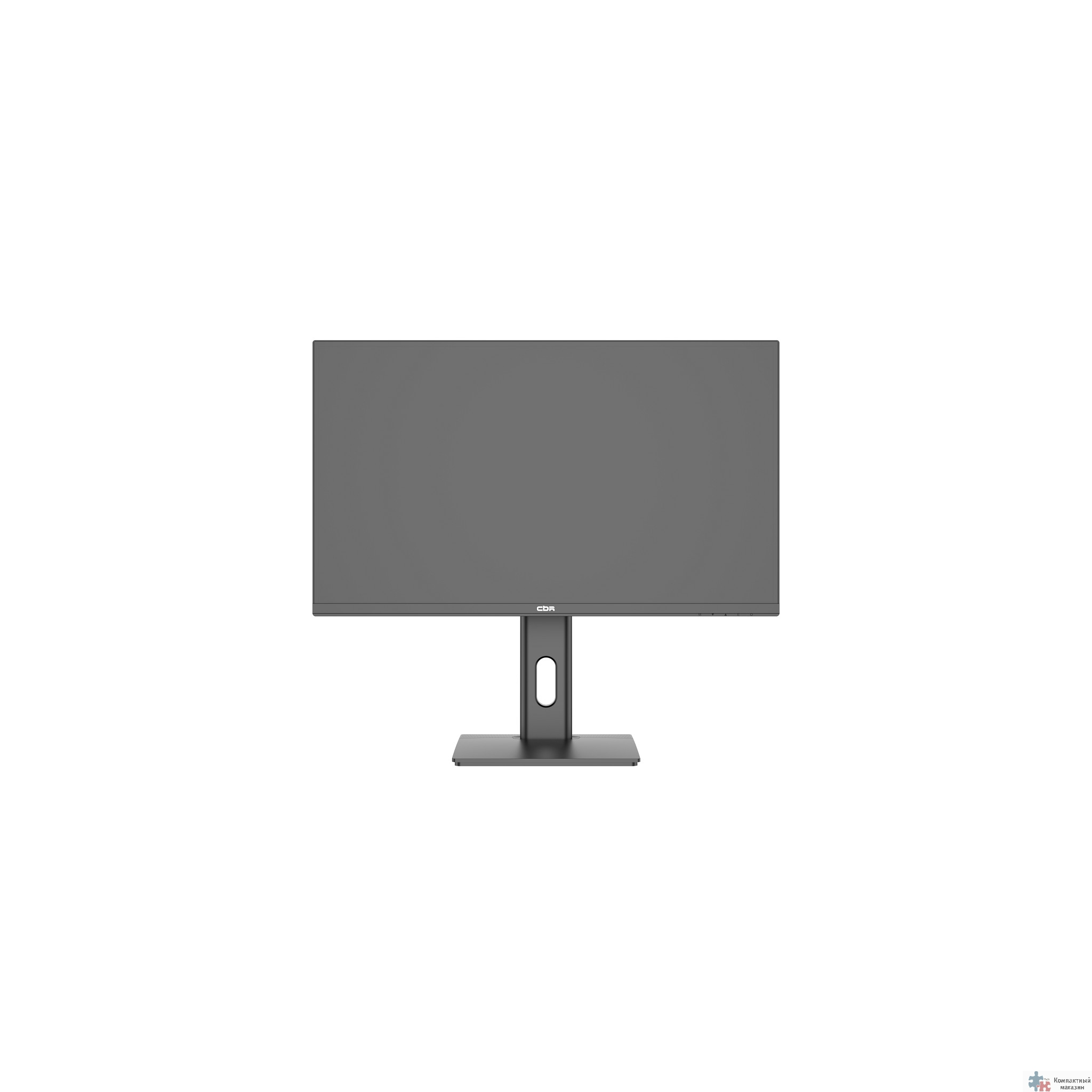 CBR LCD Монитор 27" MU-2703, IPS, UHD 4K 3840x2160, 60Гц, 1мс, 350Кд/м2, Динамики 2*3W, HAS, Pivot, 2*DP/2*HDMI, внутренний БП, черный, кабель HDMI [LCD-MU2703-OPC]