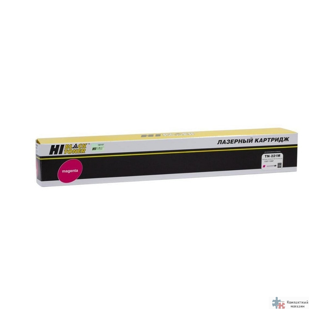 Hi-Black TN-221M Тонер-картридж для Konica-Minolta bizhub C227/287, M, 21K