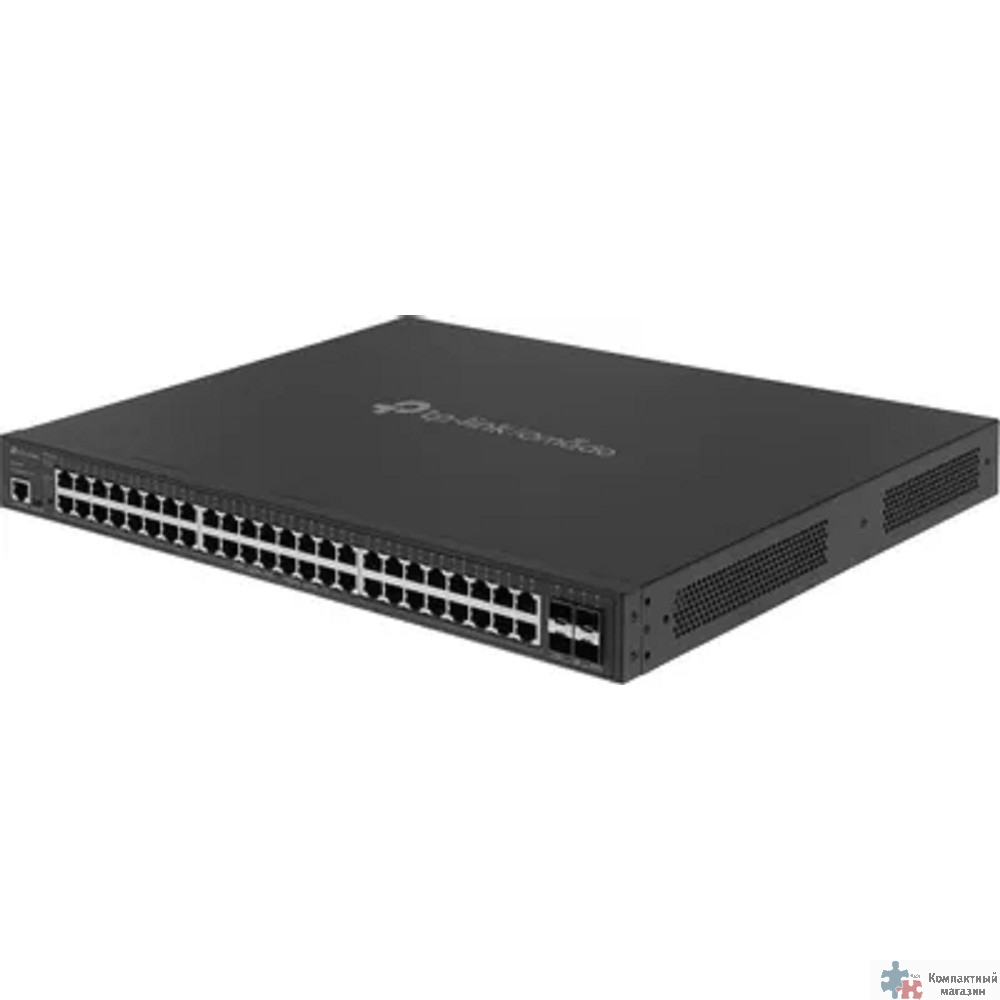 TP-Link SG3452XP Управляемый коммутатор JetStream уровня 2+ c 48 гигабитными портами PoE+ и 4 портами SFP+