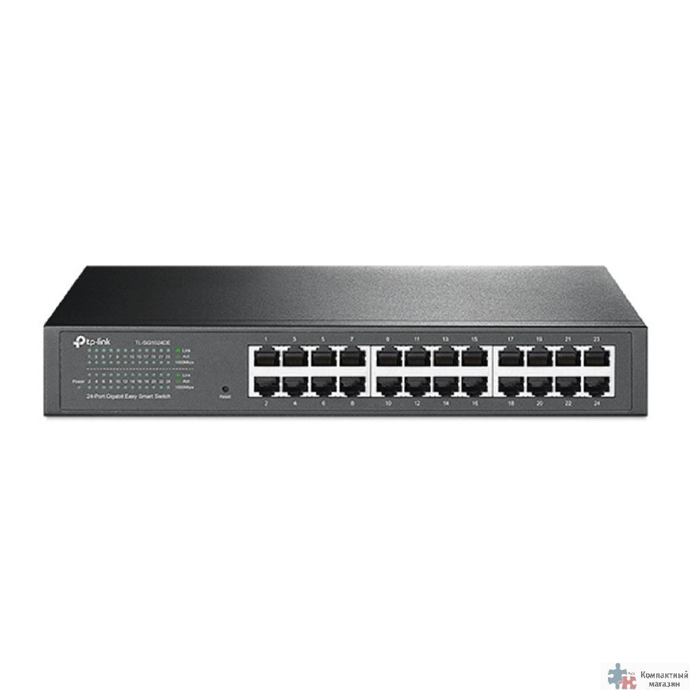 TP-Link TL-SG1024DE Коммутатор Easy Smart с 24 гигабитными портами