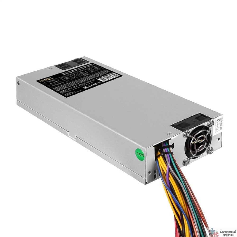 Exegate EX292184RUS Серверный БП 1000W ExeGate ServerPRO-1U-1000ADS (1U, APFC, КПД 85% (80 PLUS Bronze), 2x4cm fans, 24pin, 2x(4+4)pin, 4xSATA, 3xIDE)