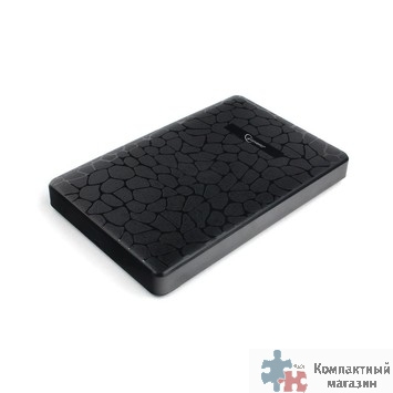 Gembird EE2-U3S-30P Внешний корпус 2.5" черный, USB 3.0, SATA, до 2 Тб, пластик