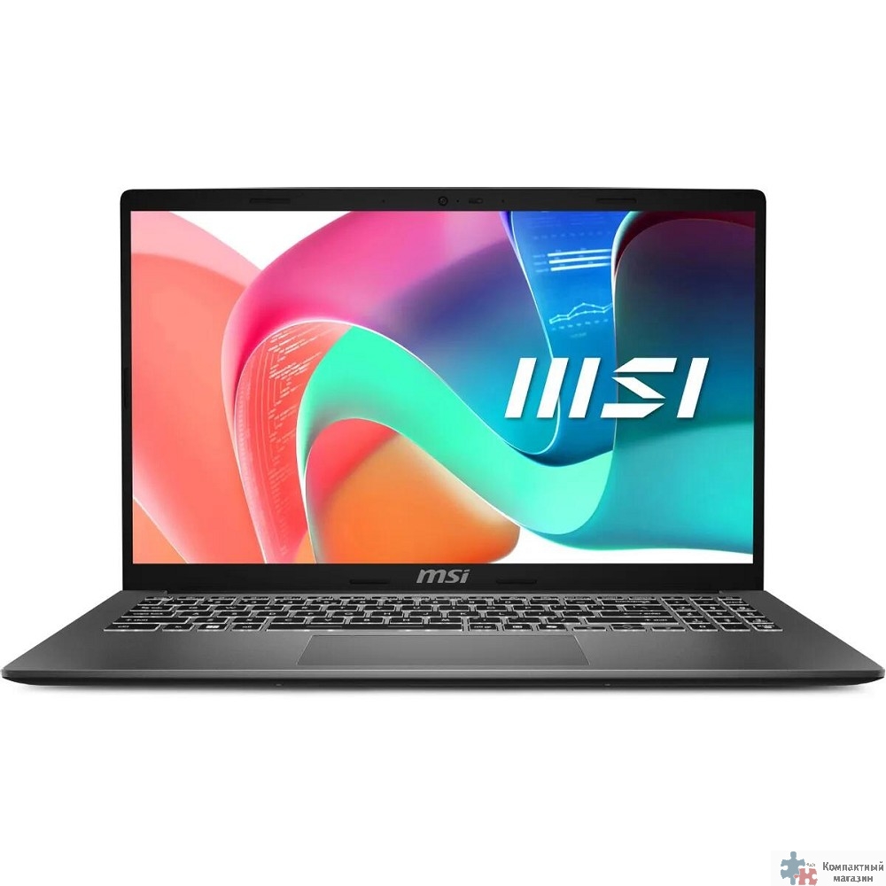 MSI Modern 15 F1MG-1200RU [9S7-15S111-1200] Grey 15.6" {FHD Core 5 120U/16Gb/SSD512Gb/W11Pro}