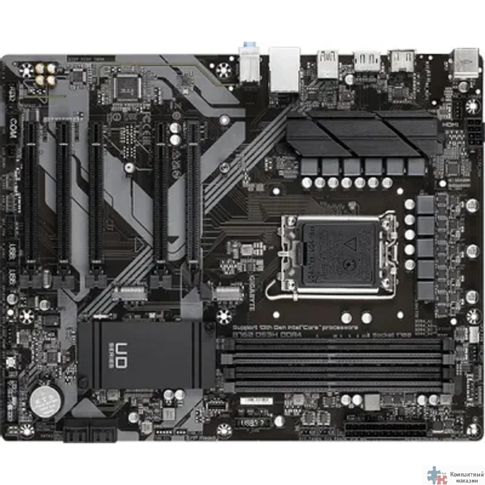 Gigabyte B760 DS3H DDR4 {Socket 1700, Intel®B760, ATX, RTL}