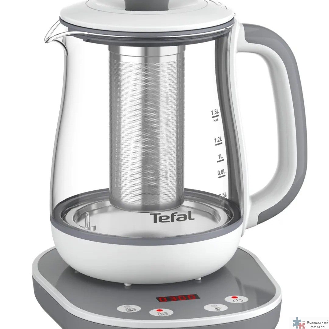 TEFAL BJ551B10 Чайник, 1.5л, 1430Вт, белый