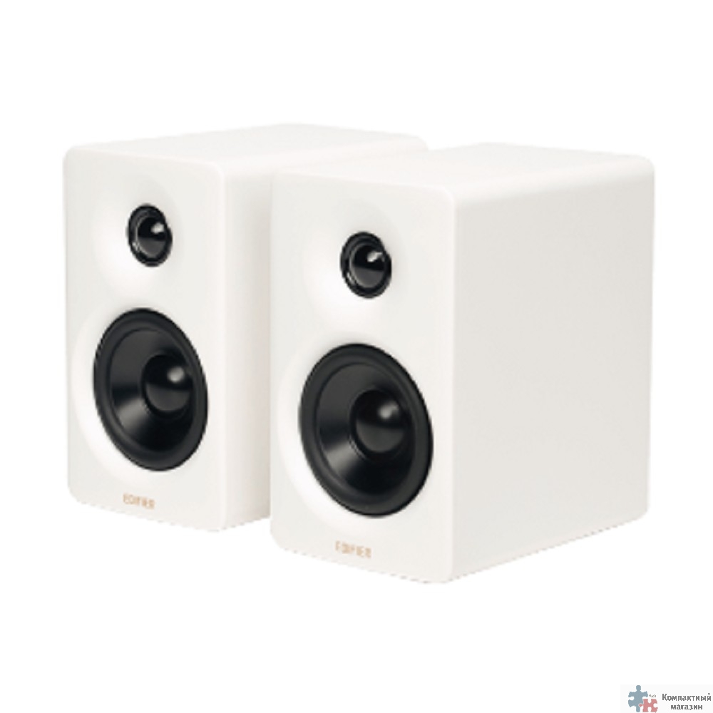 Edifier M60 White {15 Вт x 2, + 18 Вт x 2, (66 Вт); 58 Гц - 40 кГц; Bluetooth V5.3, USB-C, AUX;  Сертификация Hi-Res Audio и Hi-Res Audio Wireless}