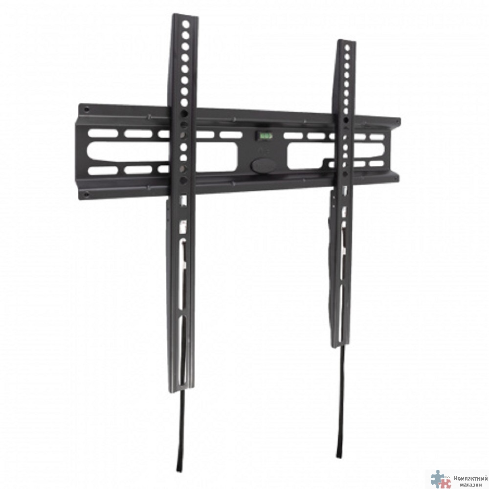 Kromax FLAT-3 (NEW) black, LCD/LED и плазма тв 22"-65", настенный, 0 ст.свободы, VESA 400x400 мм