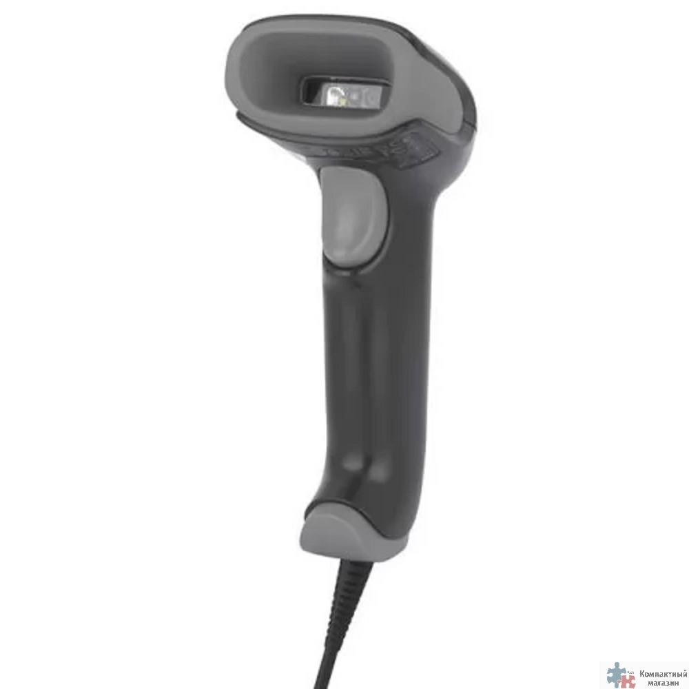 Honeywell 1470g [1470G2D-2USB-1-R] EMEA USB kit: Omni-directional, 1D, PDF, 2D, black scanner (1470g2D-2), flexible presentation stand (STND-15F03-009-4), USB Type A 1.5m straight cable