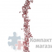Гирлянда c ягодами 180см красная заснеженная