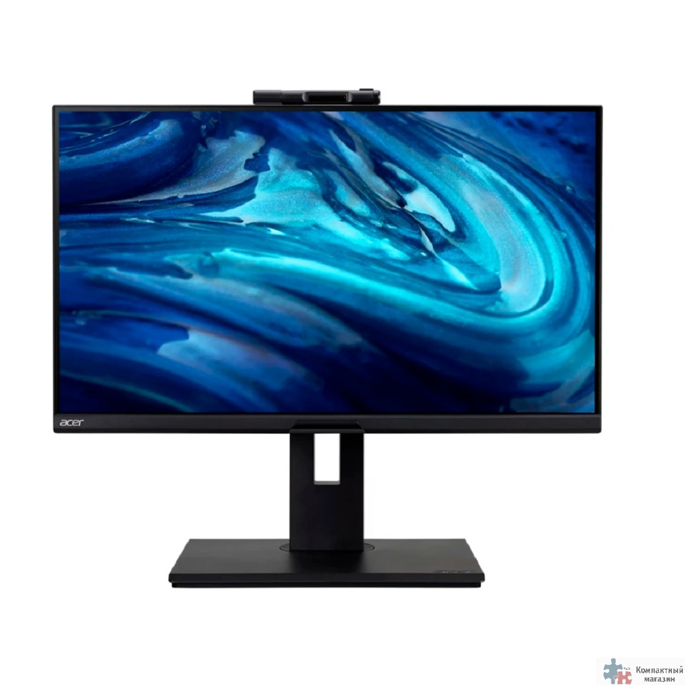 LCD Acer 27" B278UGbemiqprcuzx {IPS 2560x1440 120Hz 4ms 350cd HDMI2.0 DisplayPort1.2 DPout USB-C(100W) RJ45 AudioOut 3xUSB3.2 Webcam5M Speakers}