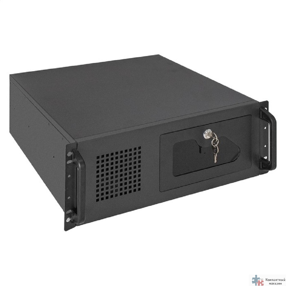 Exegate EX295481RUS Серверный корпус ExeGate Pro 4U450-17 <RM 19", высота 4U, глубина 450, без БП,2* USB>