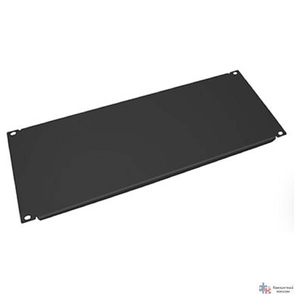 Cabeus SH-J019-4U-BK Заглушка (Фальш-Панель) 19" 4U, цвет черный (RAL 9004)