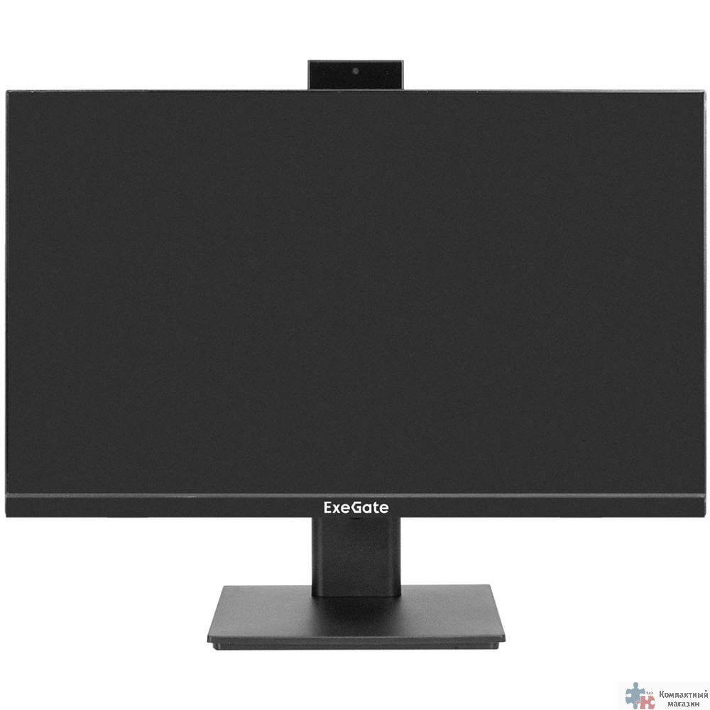 LCD ExeGate 23.8" EA2400 SuperView {IPS 1920x1080 75Hz 5ms 16:9 250cd 1000:1 178/178 D-Sub HDMI webcam} [EX298878RUS]