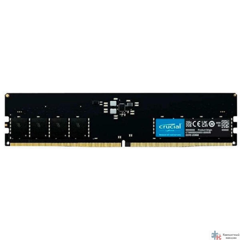 Crucial DDR5 UDIMM 16GB 5600MHz CT16G56C46U5T