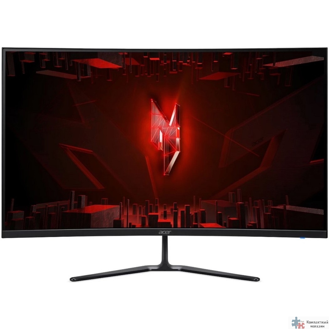 LCD Acer 31.5" ED320QUS3bmiipx {VA 2560x1440 Curved 1500R 180Hz 1ms/5ms 250cd 2xHDMI2.0 DisplayPort1.4 2x2W FreeSync HDR10 Vesa}