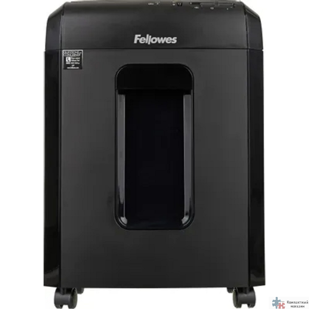 Fellowes Шредер Powershred 10M FS-4630601{DIN P-5, 2х15мм, 10лст., 19лтр., Safety Lock}, с микрорезкой 