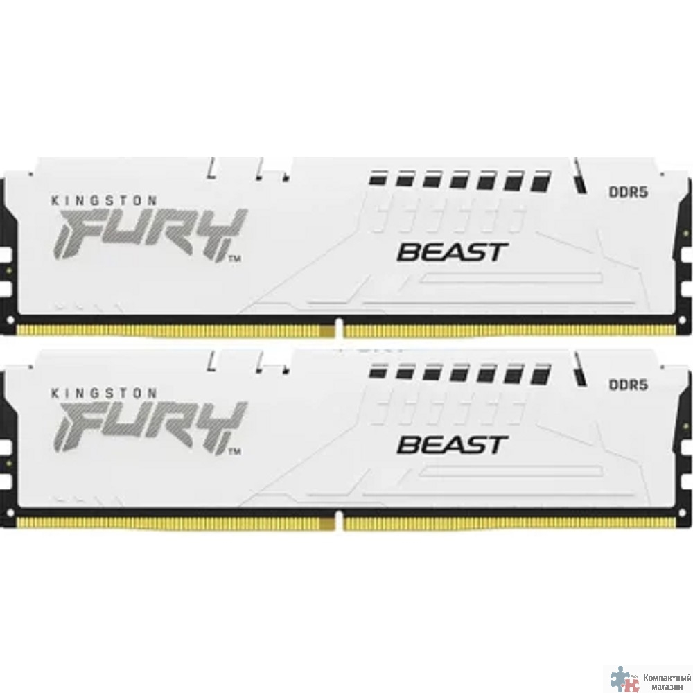 Kingston DDR5 DIMM 32GB 5600 FURY Beast DIMM (Kit 2*16gb) KF556C36BWEK2-32