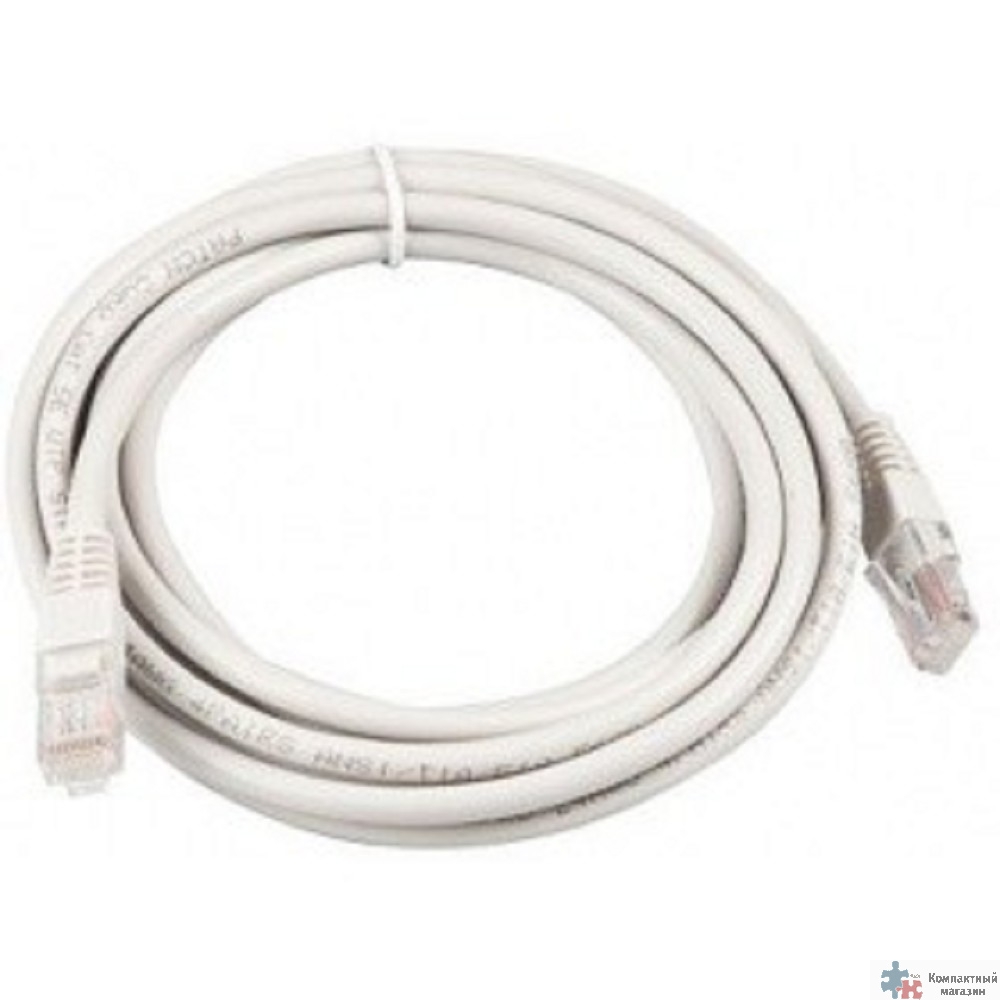 Exegate EX241490RUS Патч-корд UTP-RJ45-RJ45-5e-1,5M-GY, UTP, cat.5e, 1.5м, серый