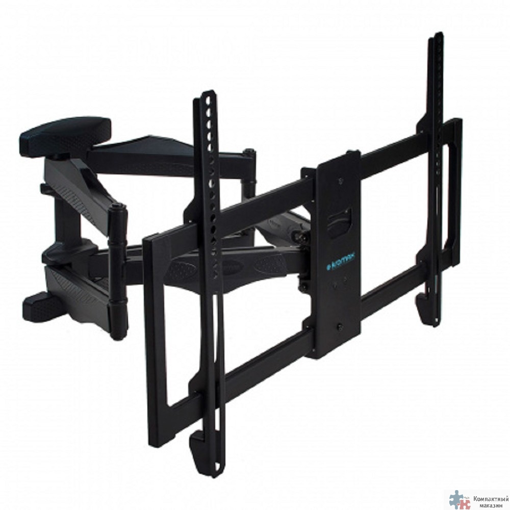 Kromax ATLANTIS-35 new черный 22"-65" макс.50кг настенный поворотно-выдвижной и наклонный