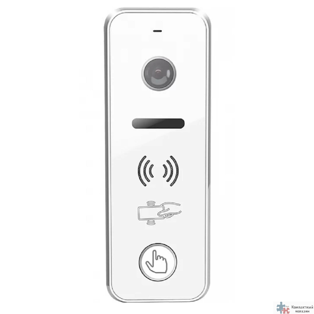 Вызывная видеопанель Tantos iPanel 2 HD EM (White) со встроенным считывателем и  с автономным контроллером на 150 карт формата Em-marin 