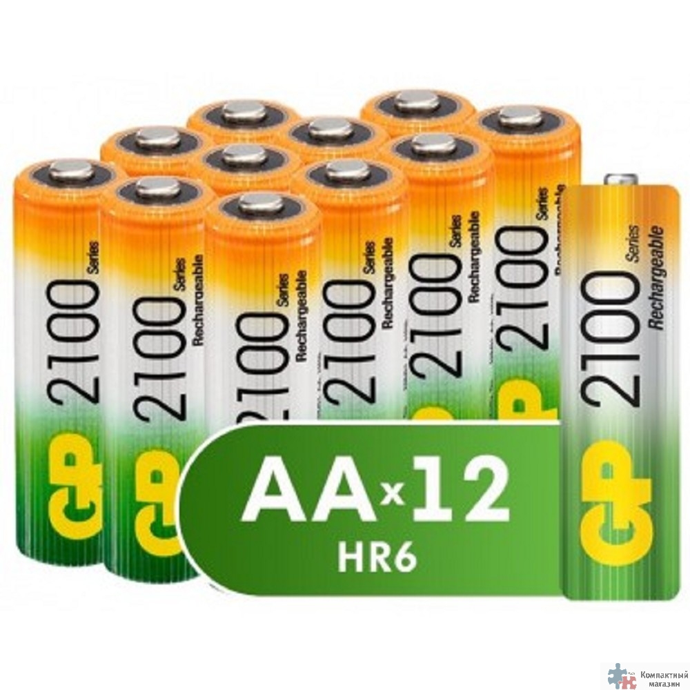 GP 210AAHCRGY-B12 /240 (12 шт. в уп-ке) аккумулятор