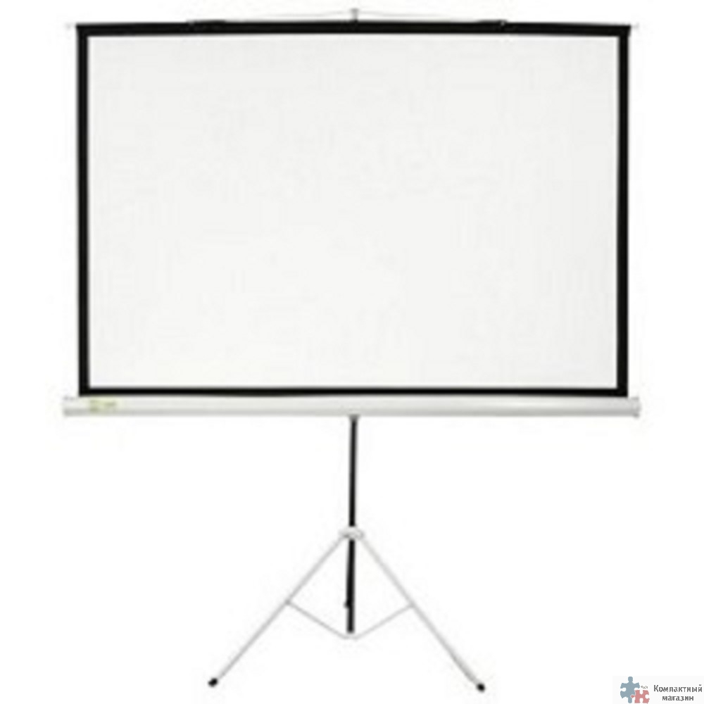 Экран Cactus Triscreen CS-PST-180X180 180х180см 1:1 напольный белый