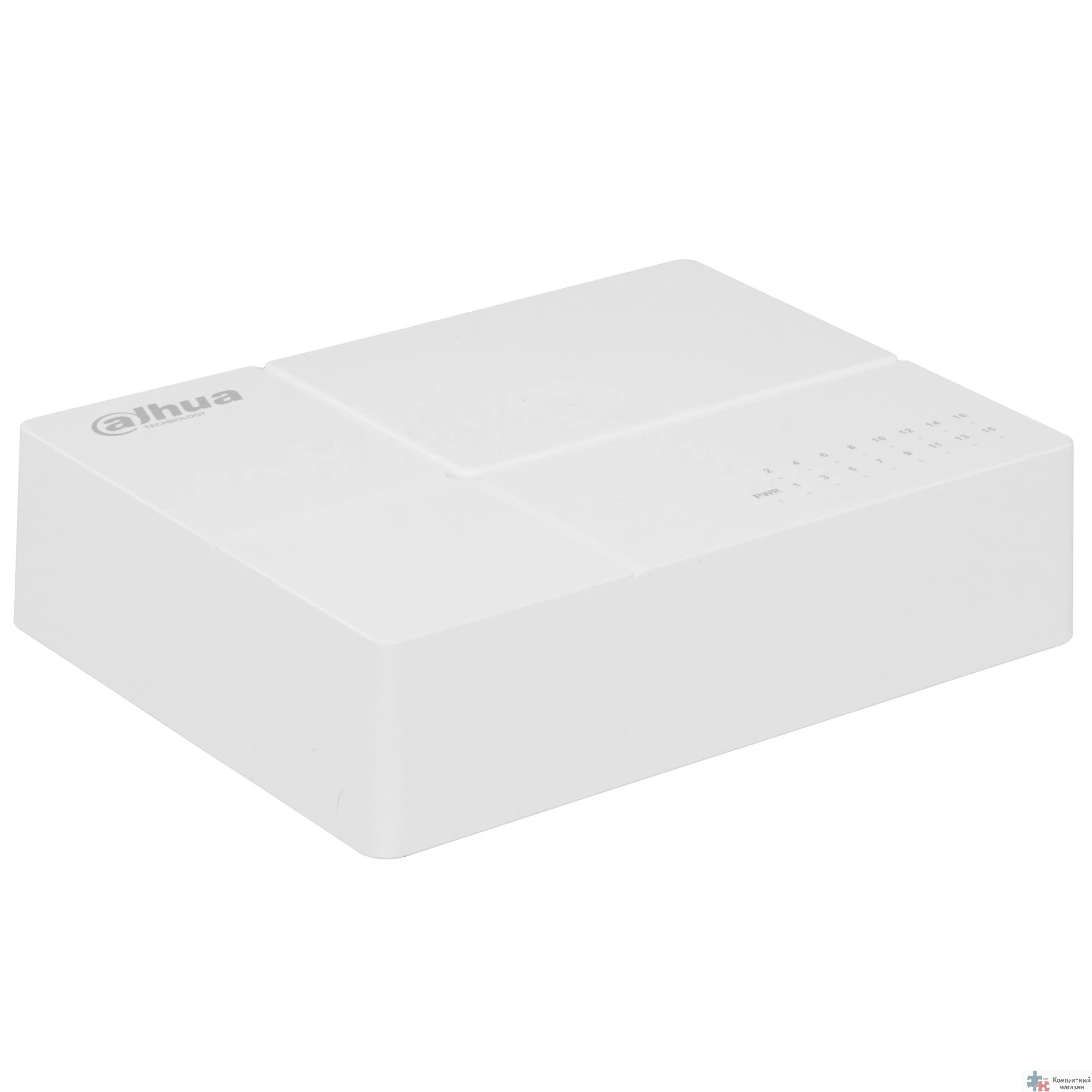 DAHUA DH-SF1016L 16-портовый неуправляемый коммутатор 16 RJ45 10/100 Мбит/с;: 3.2 Гбит/с