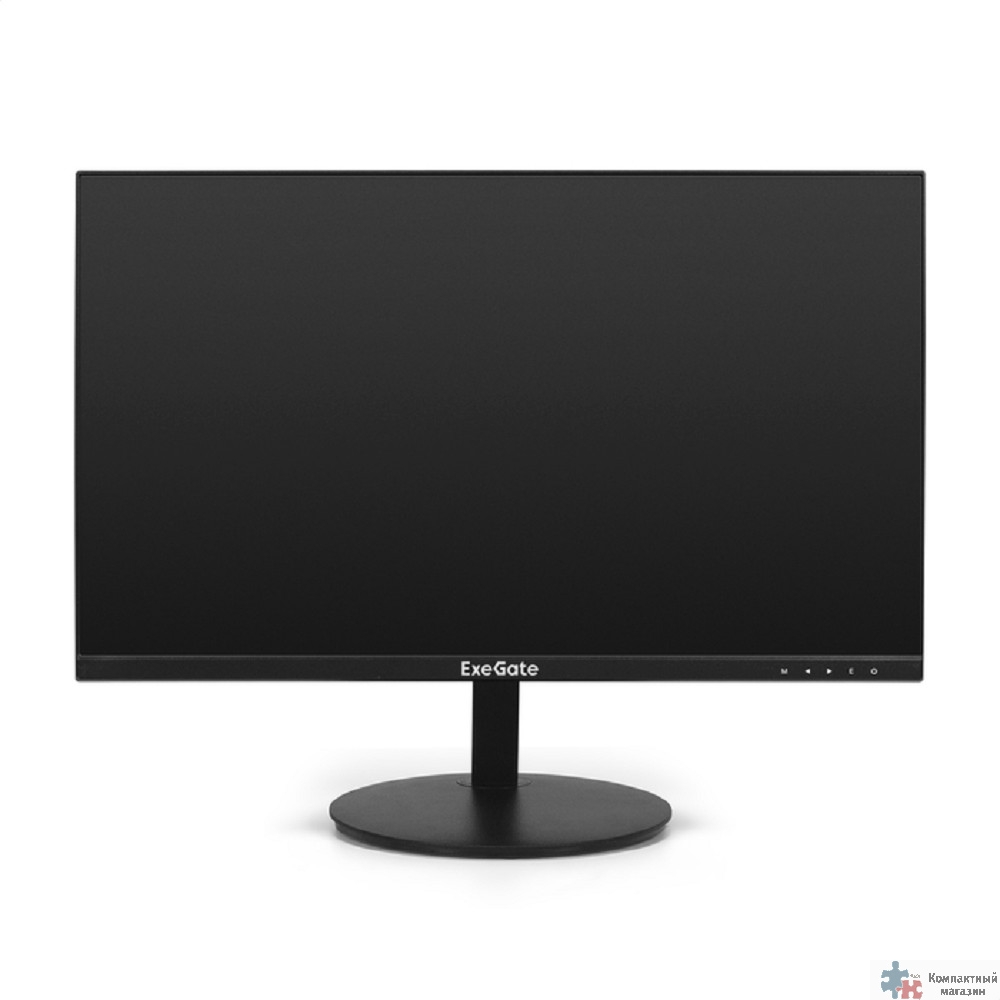 LCD ExeGate 21.5" EP2207A SmartView черный {IPS LED Grade A+, FHD, 1920x1080 75hz 5ms 16:9 250cd 1000:1 178/178 D-Sub HDMI DisplayPort Speakers VESA регулировка наклона экрана} [EX295590RUS]