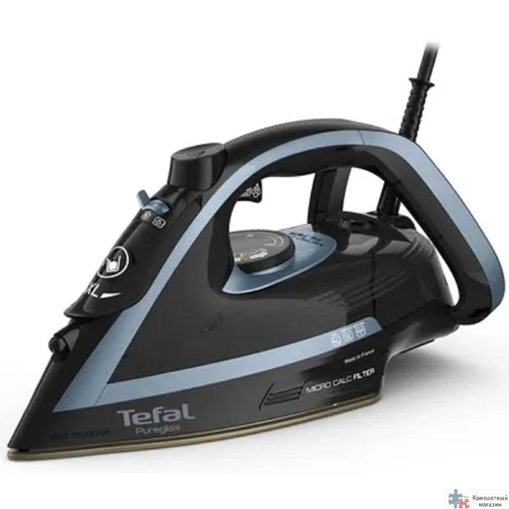 TEFAL FV8R67F1 Утюг,3000Вт, 270г, синий