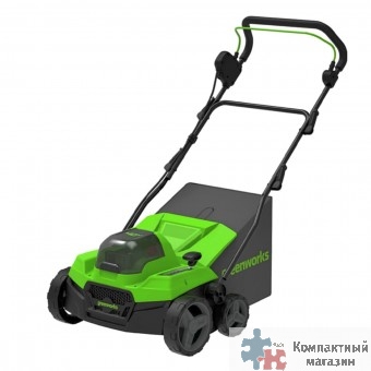 Greenworks GD40SC38II Аэратор-скарификатор аккумуляторный, 40V, бесщеточный, без АКБ и ЗУ [2517607]
