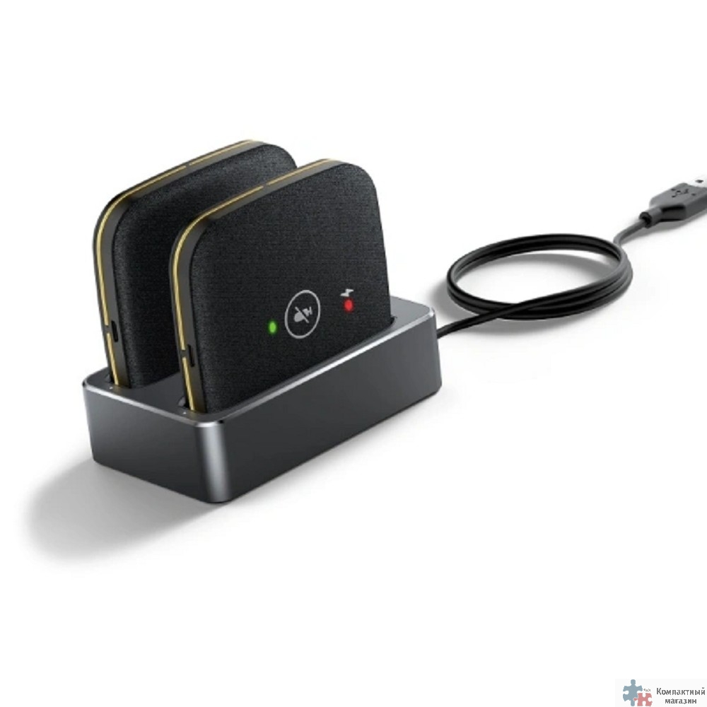 Спикерфон Yealink черный (CPW65-DECT-DUO)