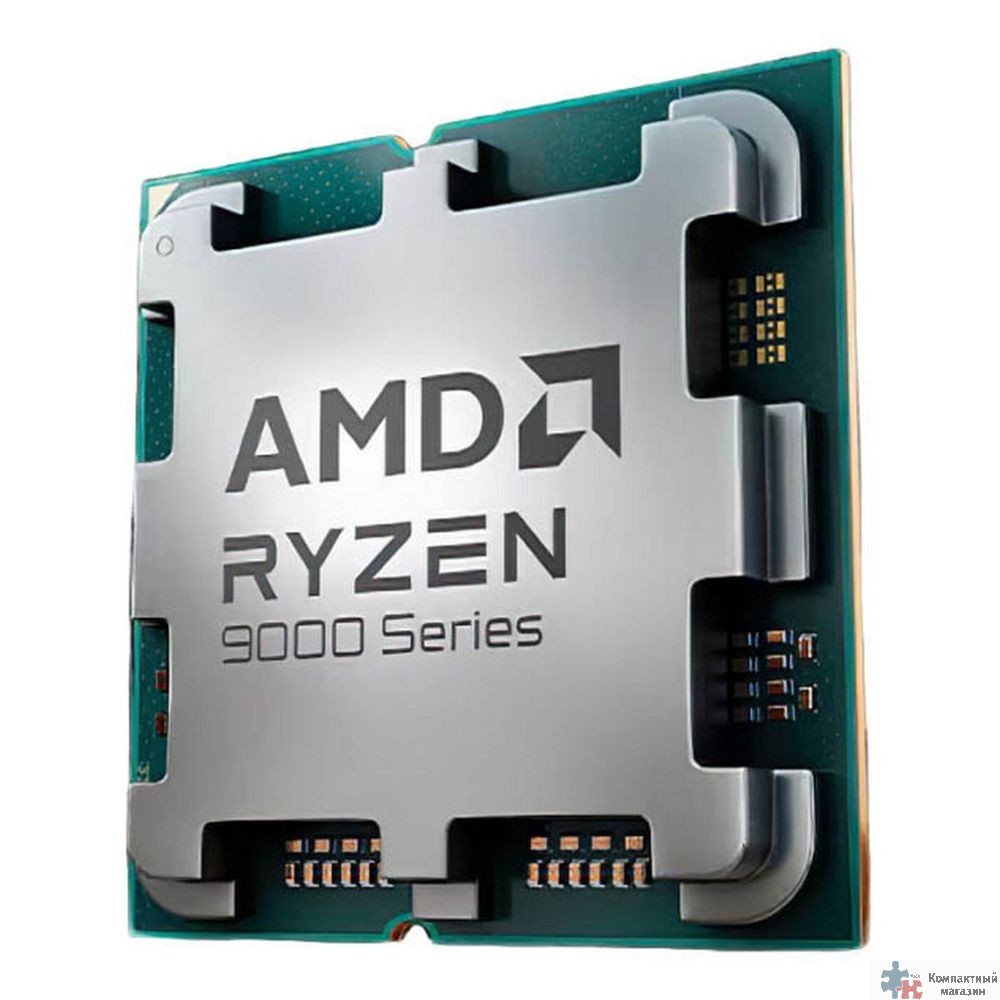 Товар с витрины. Протестирован. CPU AMD Ryzen 9 9900X OEM  (100-000000662) (Base 4,40GHz, Turbo 5,60GHz, GPU Radeon Graphics, L3 64Mb, TDP 120W, AM5) 