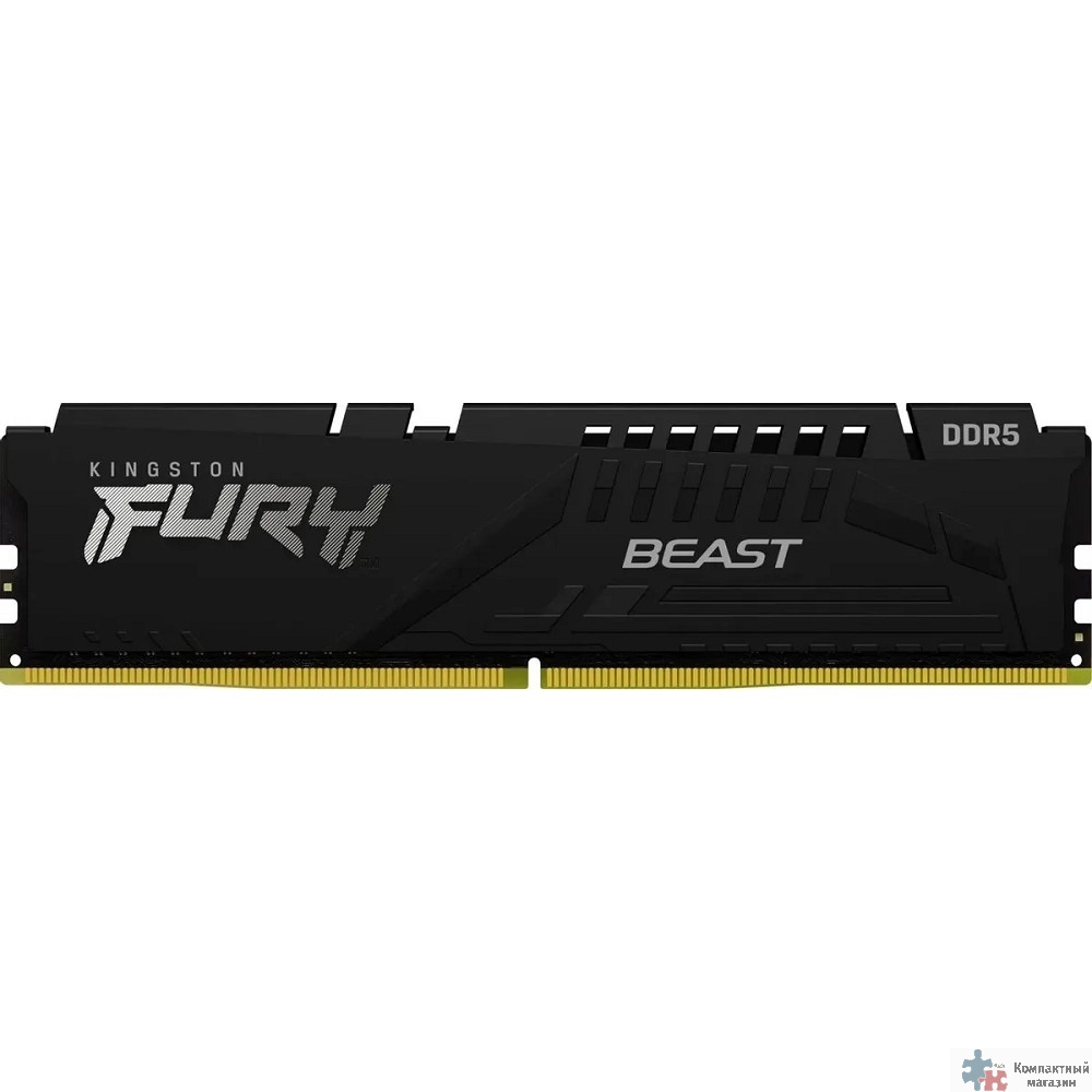 Kingston DDR5 DIMM 32GB 5600MHz CL36 FURY Beast Black KF556C36BBE2-32