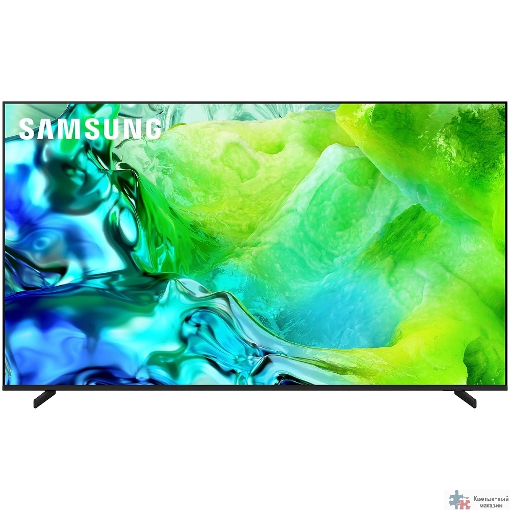Samsung 55" QE55QN80HAUXPY черный {NeoQLED, Ultra HD, Tizen Smart TV, 120Hz (Up to 144Hz), Wi-Fi, Voice, DVB-T2/C/S2, Bluetooth, CI+(1.4), FreeSync Premium PRO, 2.0ch 30W, OTS Lite, 4HDMI, 2USB}