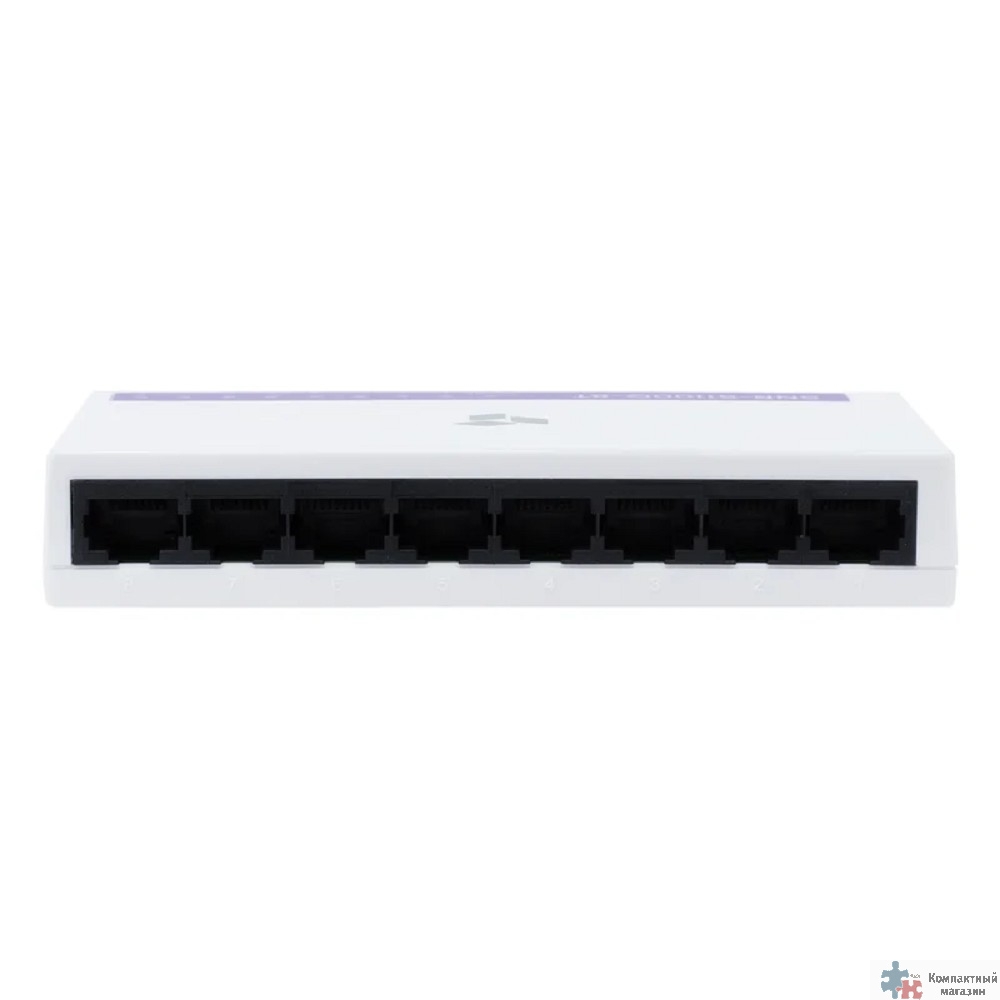 SNR SNR-S1100G-8T Неуправляемый Ethernet коммутатор, 8 x 10/100/1000BaseT. Блок питания in: 100~240VAC 50Hz, out: 5VDC 0,5A