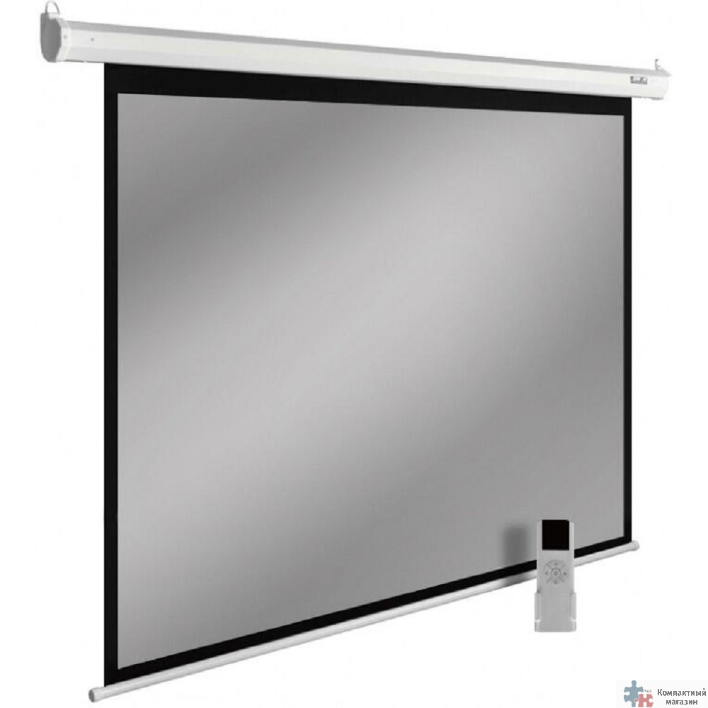 Экран Cactus 138x220см SIlverMotoExpert CS-PSSME-220X138-WT 16:10 настенно-потолочный рулонный белый (моторизованный привод)