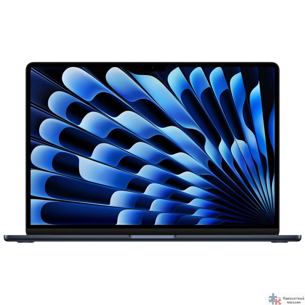 Apple MacBook Air 15-inch 2026 [MDVH4ZP/A] (КЛАВ.РУС.ГРАВ.) Midnight 15.3" Liquid Retina {(2880x1864) M5 10C CPU 10C GPU/16GB/512GB SSD/рекоменд.переходник 11028658/11134081}