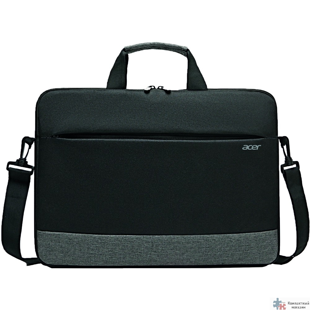 Acer LS series OBG202 [ZL.BAGEE.002]черный/серый полиэстер Сумка для ноутбука 15.6" 