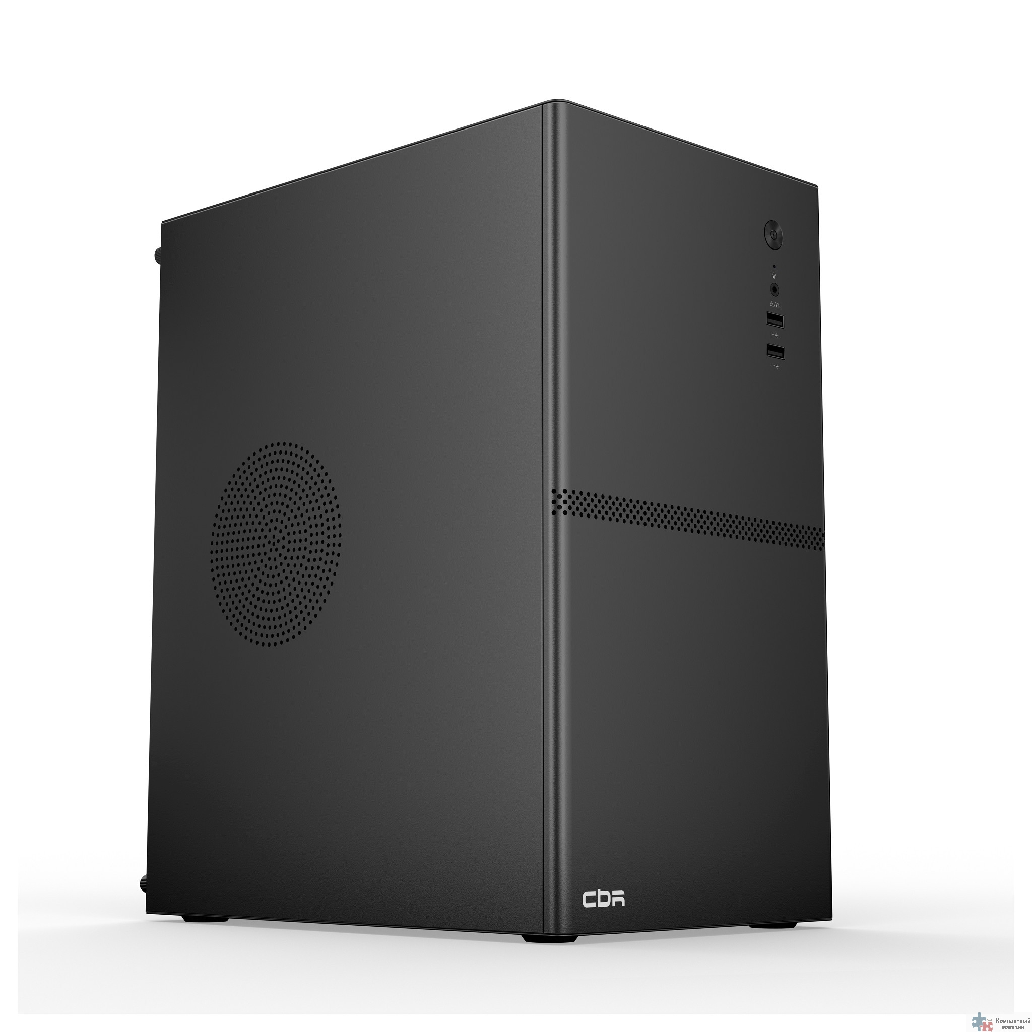 Компьютер CBR Axiom [CP0R3X-E4N01] AMD Ryzen 3 3200G / Cbr MB-MSA520M-K-65W-BLK / 8GB / SSD 480GB
