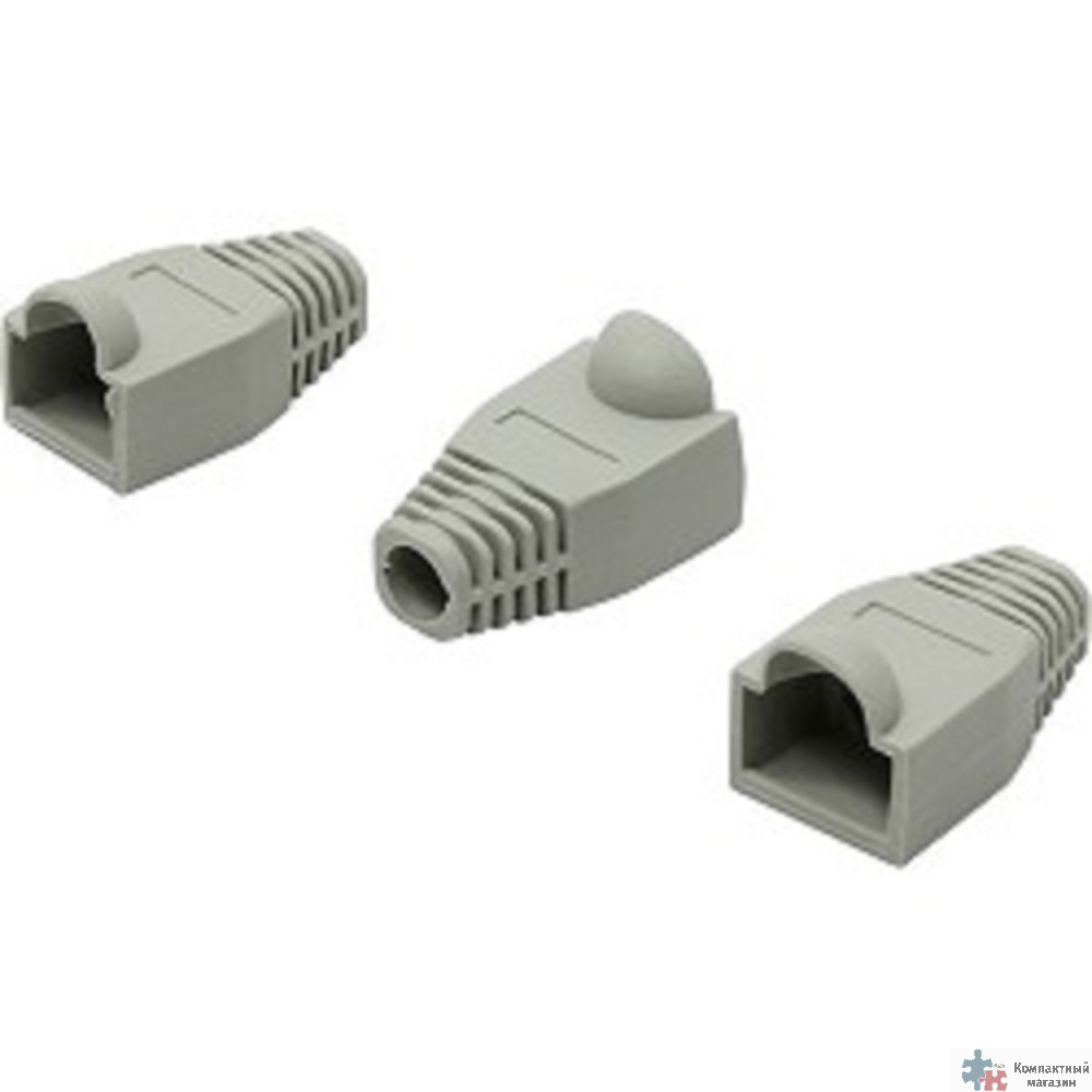 5bites US016-GY Колпачок  для коннектора RJ45 серый, 100шт