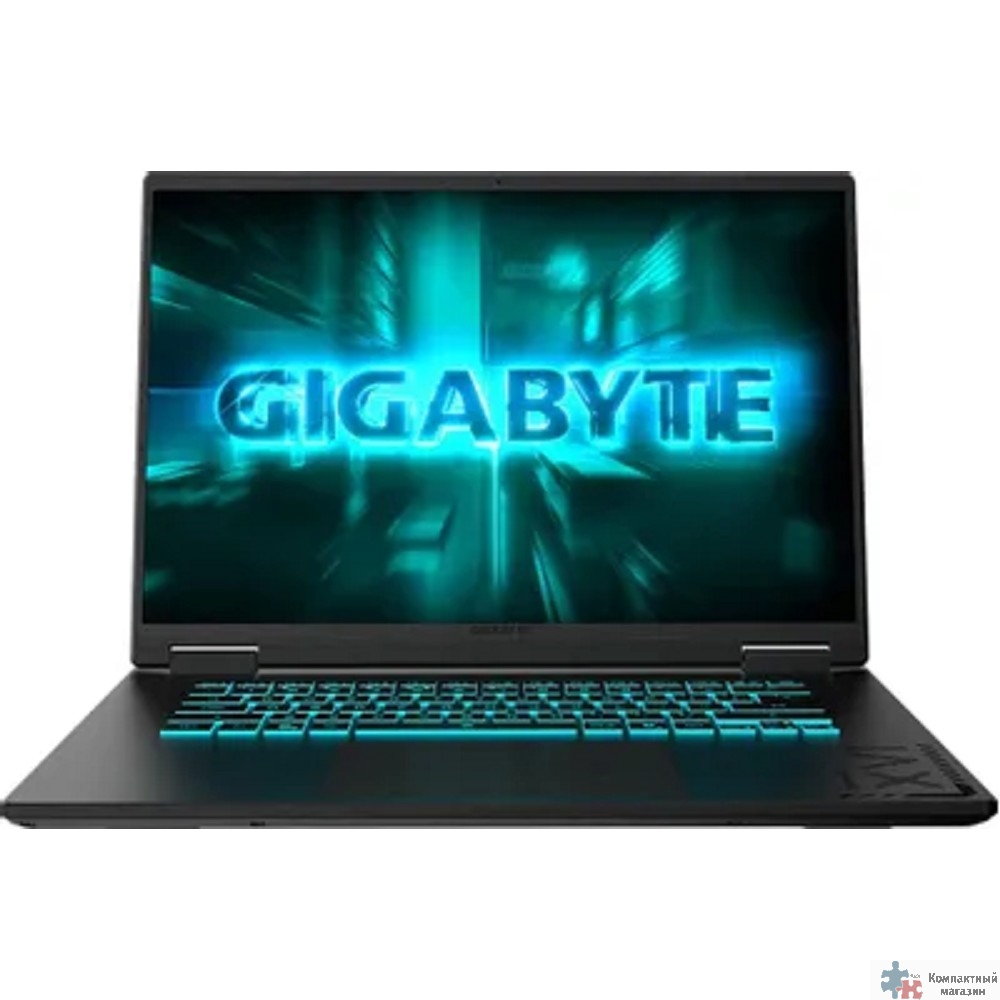 Gigabyte Gaming A16 GA63H [3THK3KZ893SD] Black 16" {WUXGA Ryzen 7 260 /16Gb /SSD512Gb/RTX5050 8Gb/DOS}