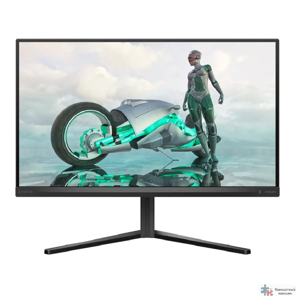 LCD PHILIPS 27" 27M2N3500PA Black с поворотом экрана {IPS 2560x1440 260Hz 0.5ms 178/178 300cd 1000:1 2xHDMI2.0 DisplayPort1.4 MM}