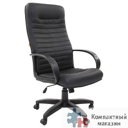 Офисное кресло Chairman 480 LT Россия экопремиум черный (7000191)