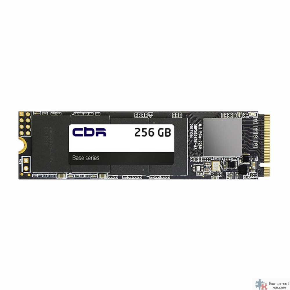 CBR SSD-256Gb-M.2-SATA-BS26b, Внутренний SSD- накопитель, серия "Base", 256Gb, M.2 SATA, 3D TLC NAND, R/W speed up to 510/450 MB/s, TBW 128