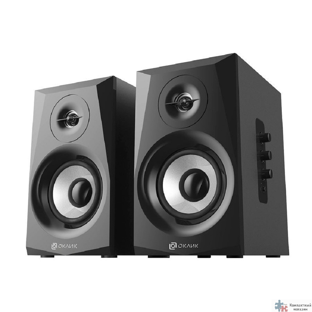Oklick OK-166 BT 2.0 черный 40Вт